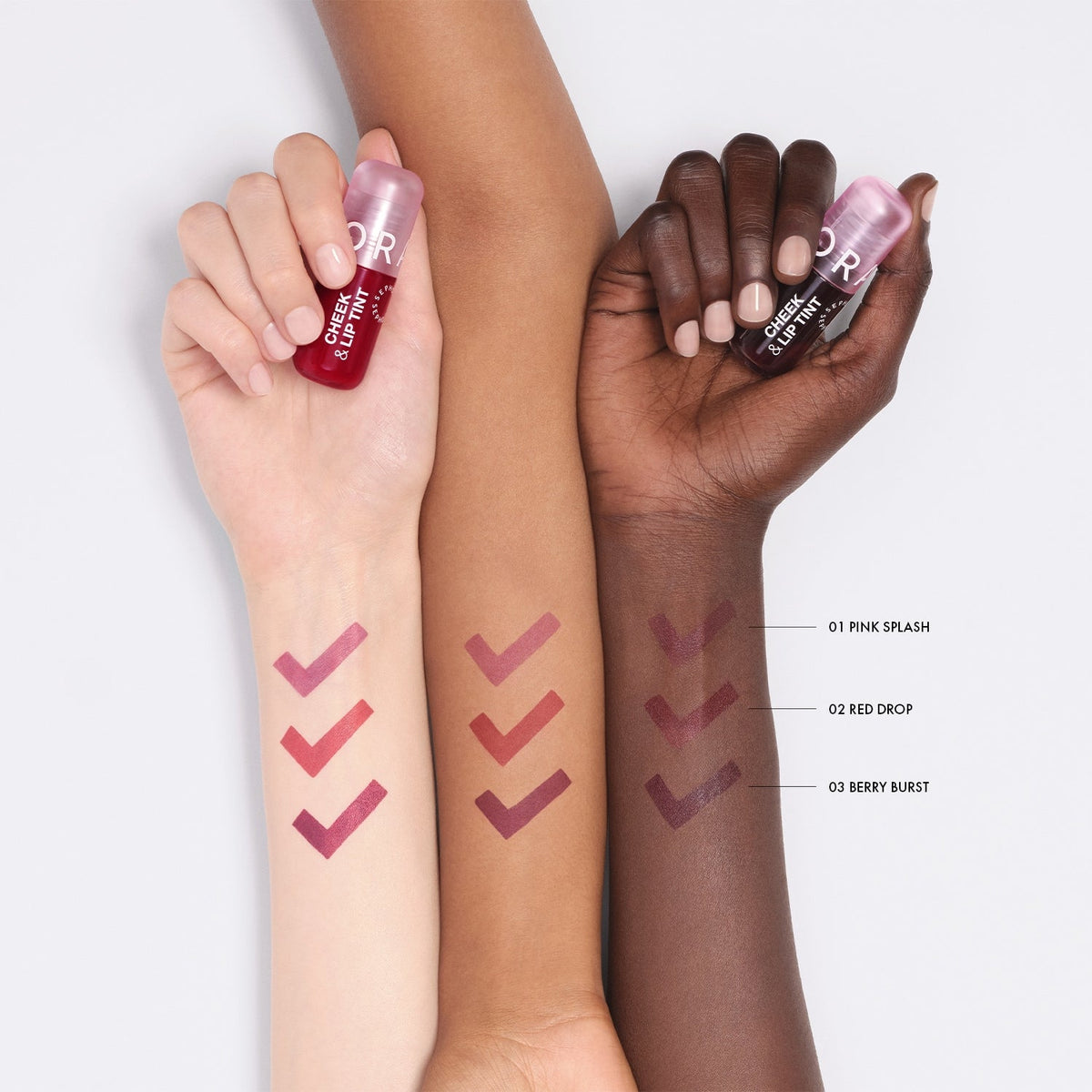 SEPHORA - CHEEK & LIP TINT - Encre lèvres et joues sans transfert- 03 Berry burst