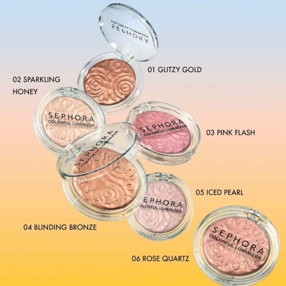 SEPHORA - Colorful Luminizer - réf 02 Sparkling Honey