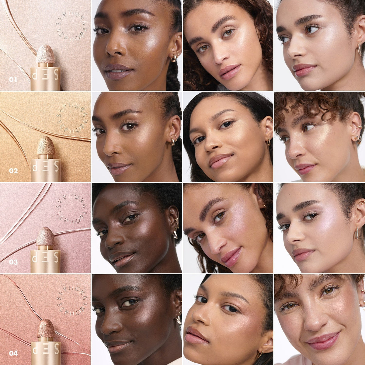 SEPHORA -GLEAM & GO - Highlighter liquide fini seconde peau- 03 On set (7 ml)