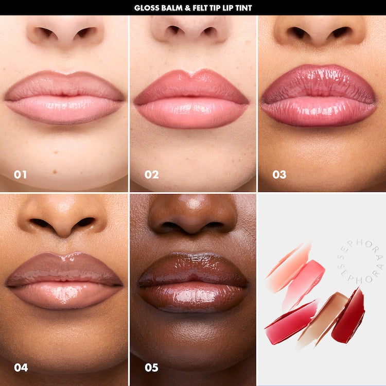 SEPHORA - Gloss Balm - 01 Pink Satin