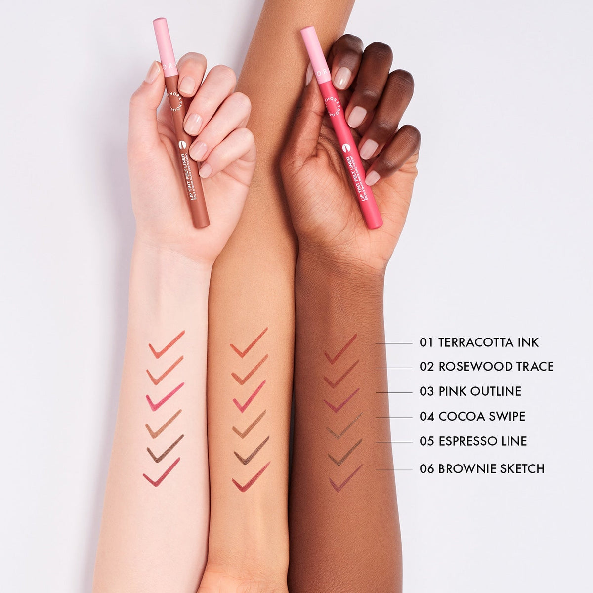 SEPHORA - LIP TINT FELT LINER -03 Pink outline (1 ml)