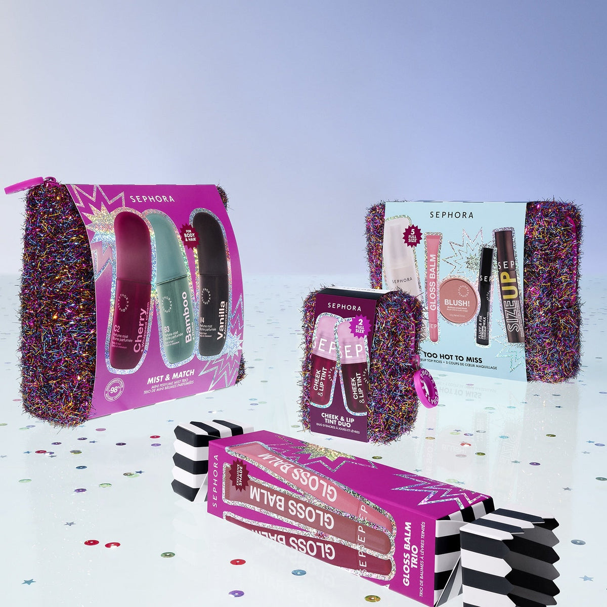 SEPHORA - MINI MIST & MATCH - Coffret trio de brumes parfumées corps et cheveux-