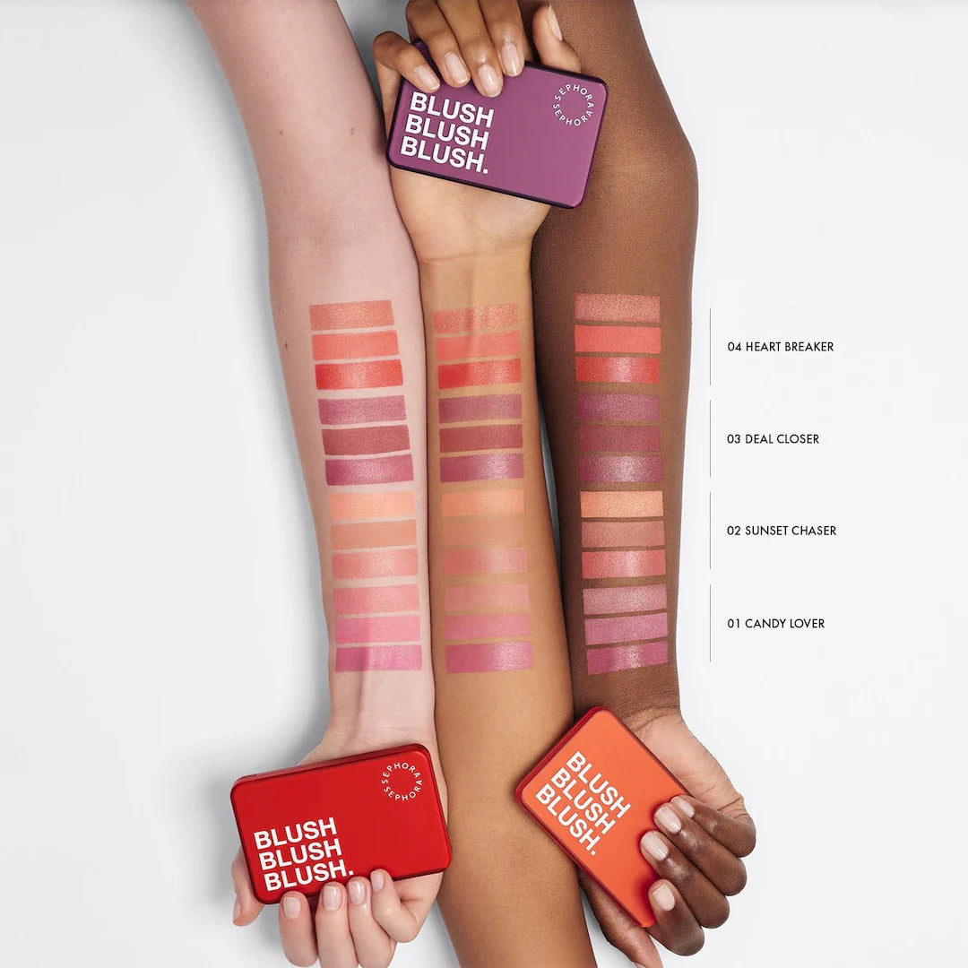 SEPHORA - Palette Blush Blush Blush - réf 04 Heart Breaker
