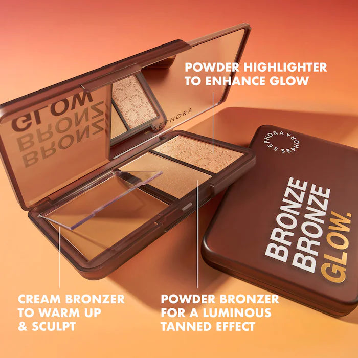 SEPHORA - Palette Bronze Bronze Glow - réf 01 Bronze Me Softly