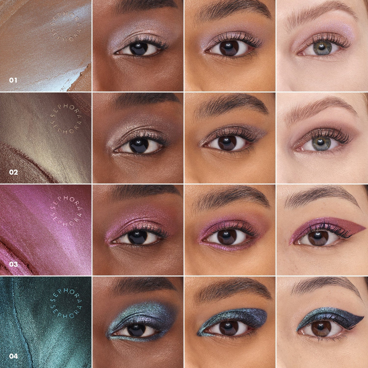 SEPHORA - SPECIAL EFFECTS GLITTER SHADOW - 02 Brown flare (4 ml)