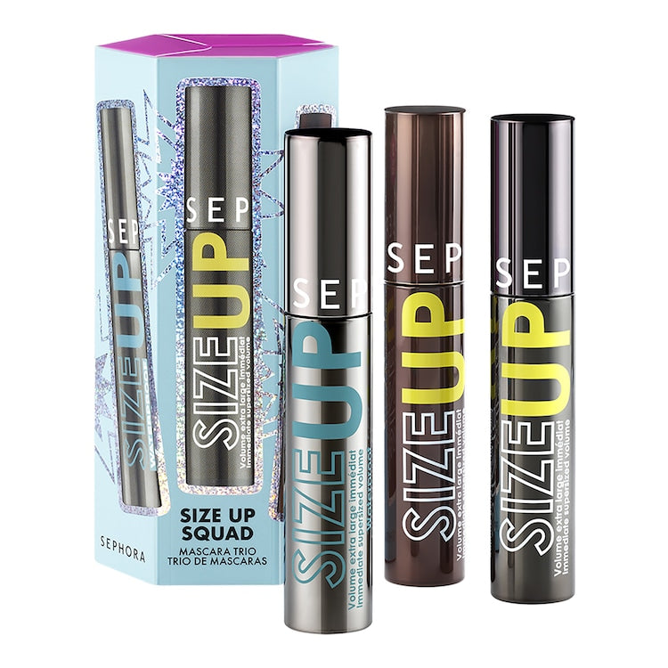 SEPHORA - TRIO DE MASCARAS - 3 mascaras : Noir, Marron et Waterproof