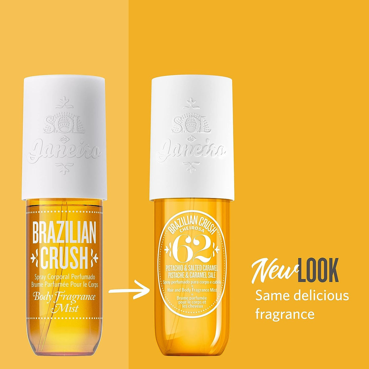 SOL DE JANEIRO - Brazilian Crush Cheirosa 62 - Brume Parfumée Pour Le Corps Et Les Cheveux - 90ml