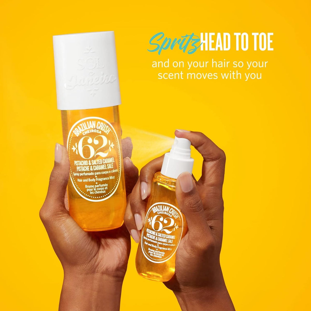 SOL DE JANEIRO - Brazilian Crush Cheirosa 62 - Brume Parfumée Pour Le Corps Et Les Cheveux - 90ml