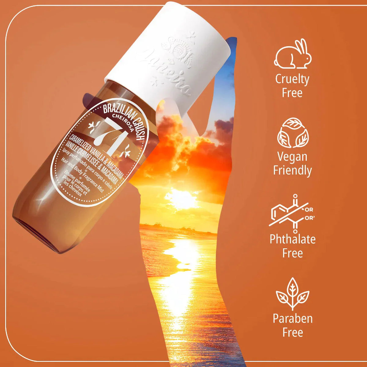 SOL DE JANEIRO - Brazilian Crush Cheirosa 71 - Brume Parfumée Pour Le Corps Et Les Cheveux - 240ml