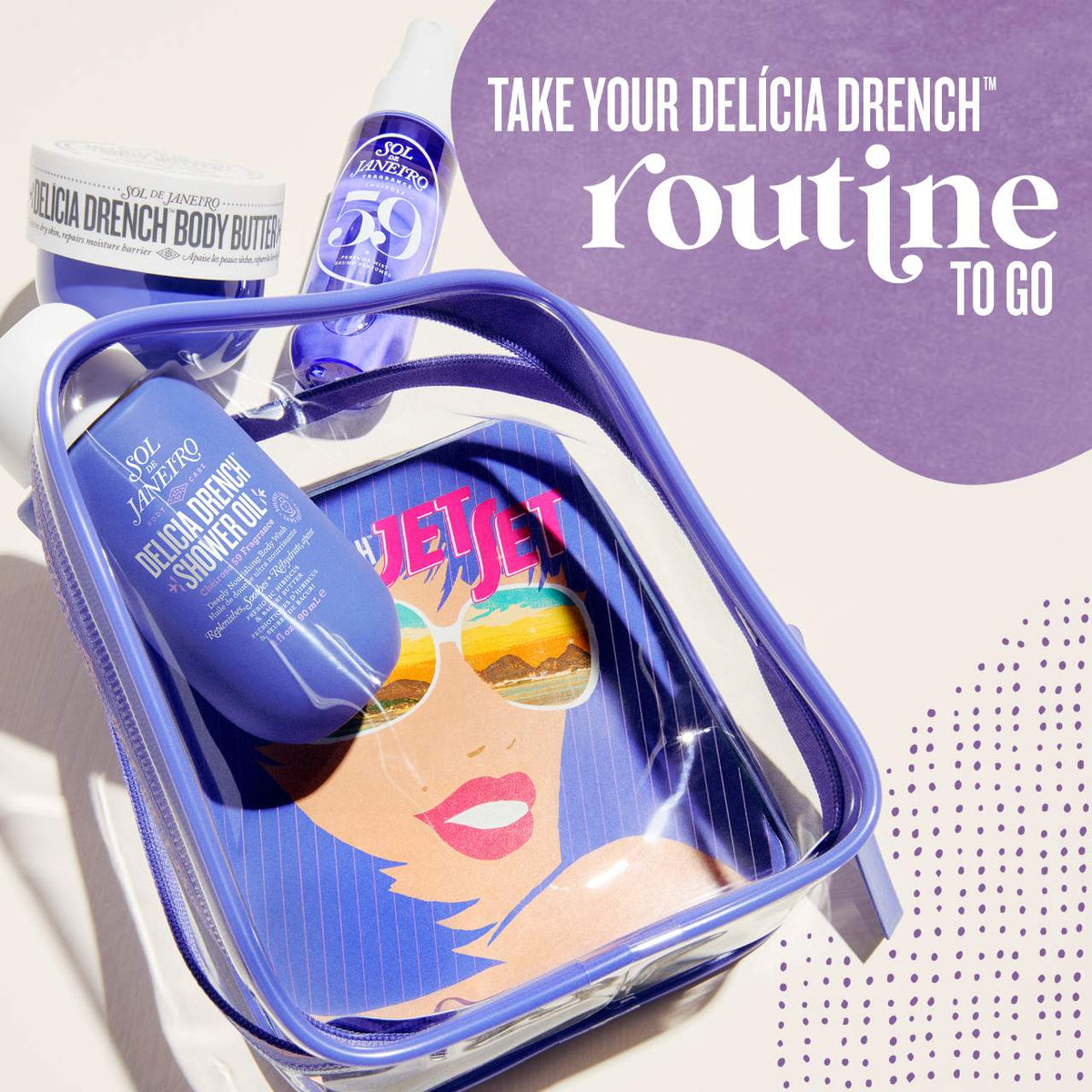 SOL DE JANEIRO - MINI Delicia Drench Jet Set - Ready Minis