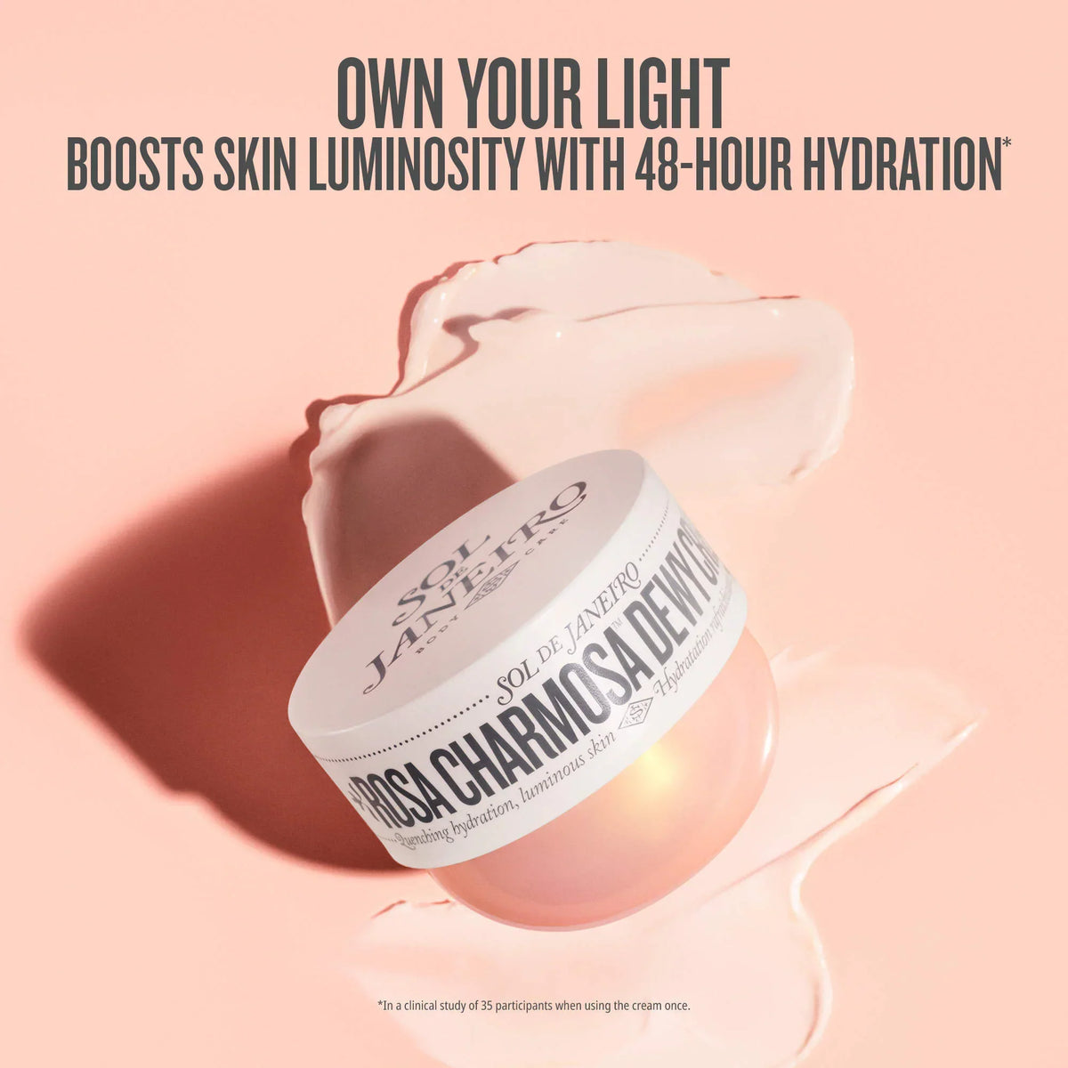 SOL DE JANEIRO - Rosa Charmosa™ Dewy Cream - Crème corps sublimatrice d'éclat - 75 ml