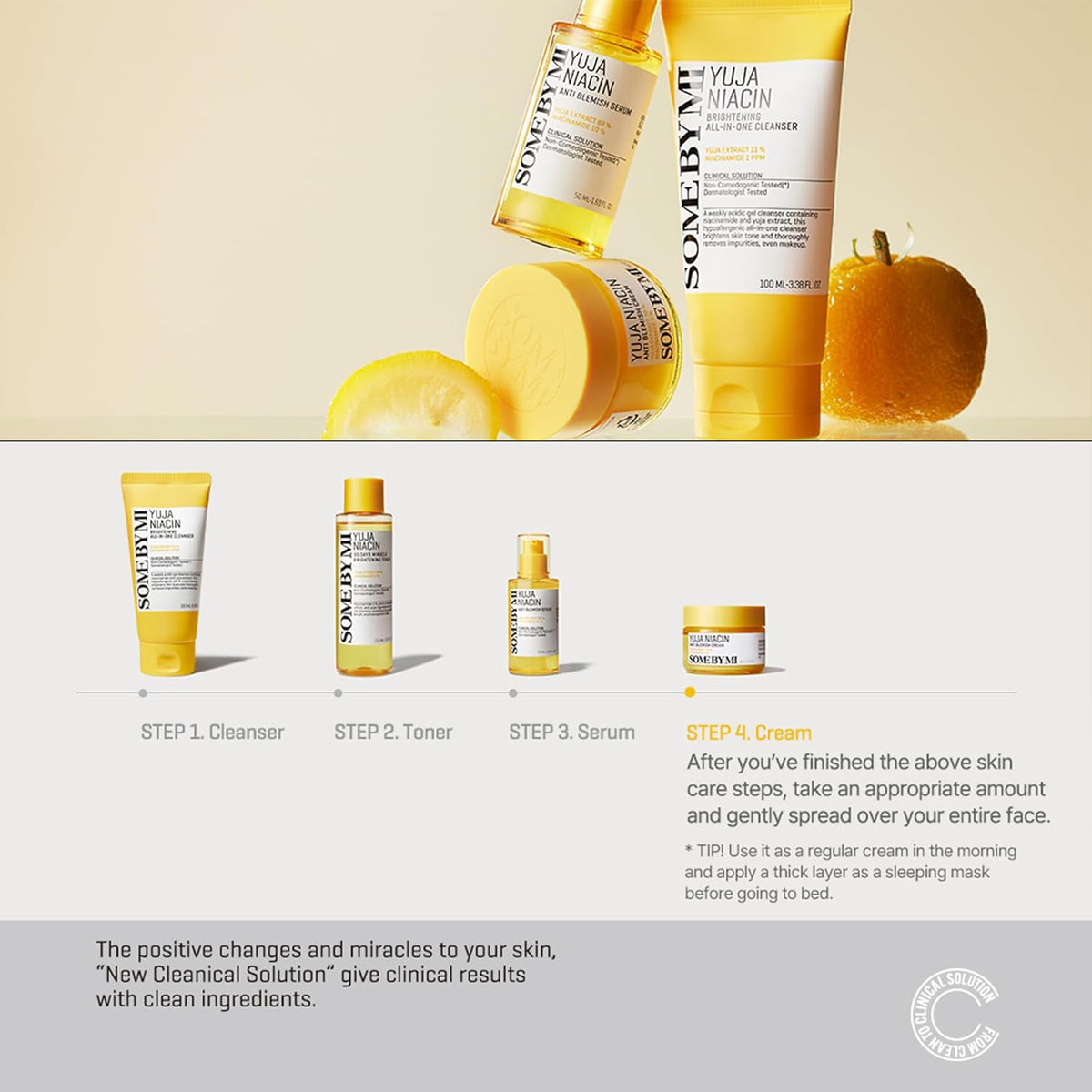 SOME BY MI - YUJA Niacin Anti-Blemish Cream - 60g