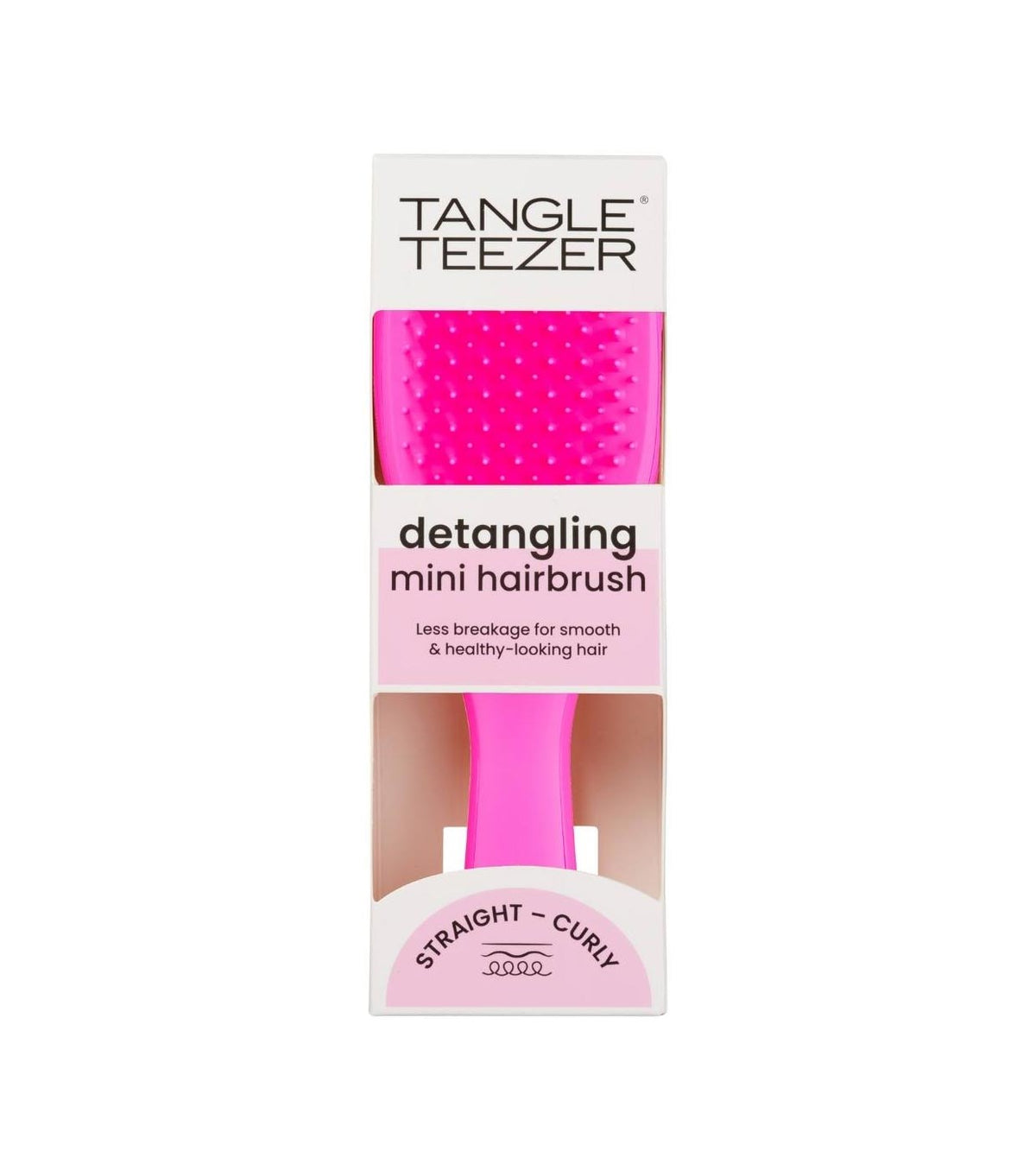 TANGLE TEEZER - MINI Wet Detangling Hairbrush - réf Runway/Pink