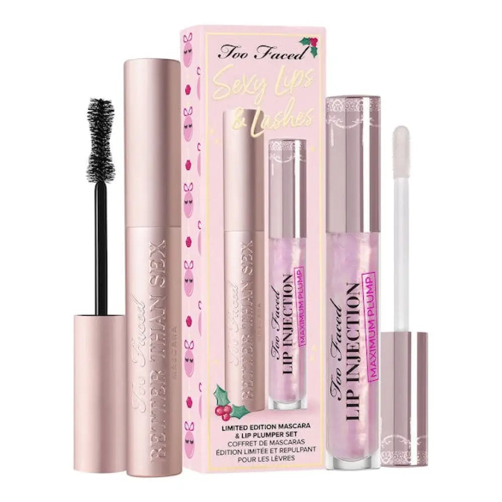 TOO FACED - Sexy Lips & Lashes set rouge à lèvre