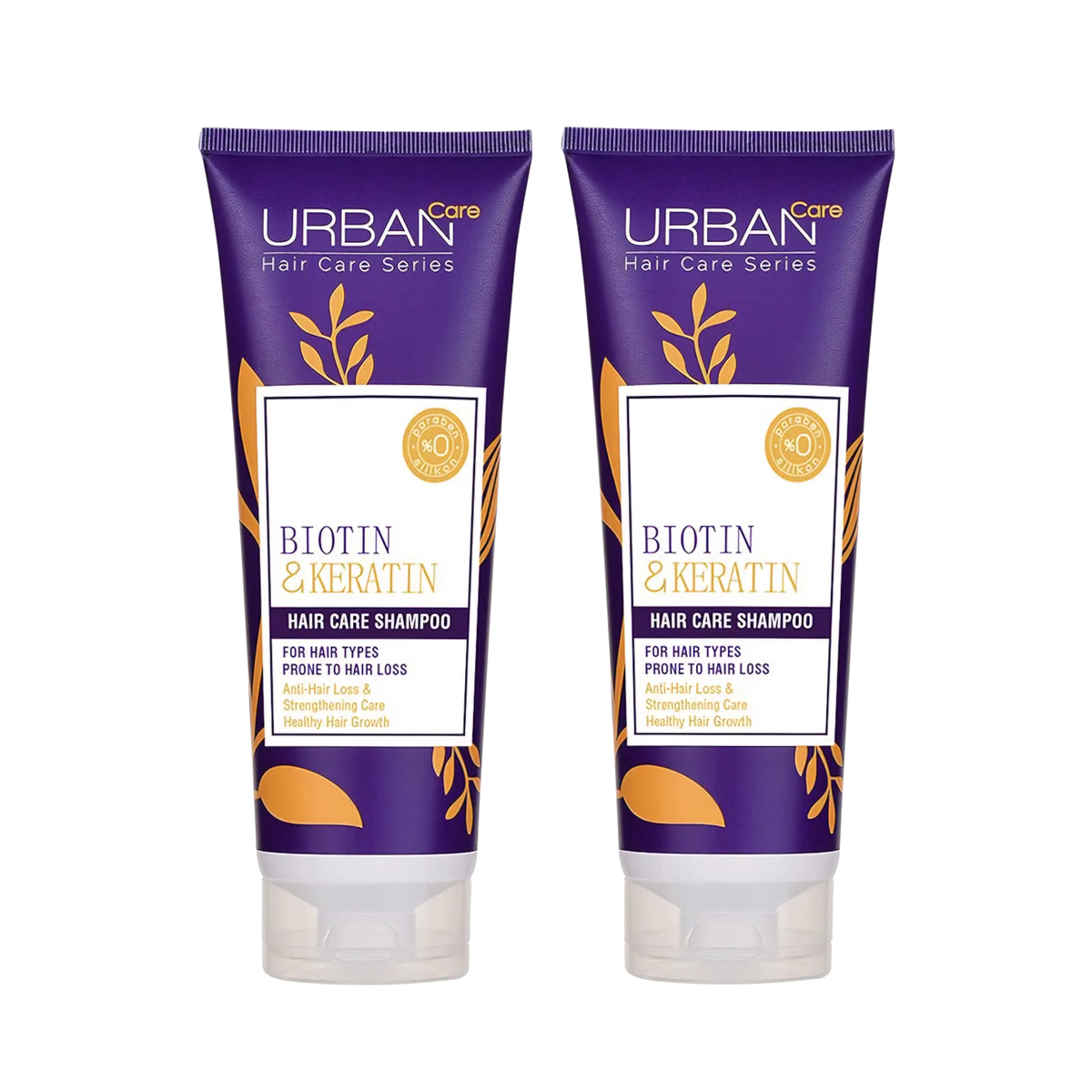 URBAN CARE - Duo Shampoo et Conditioner Biotin & Keratin  - 250ml