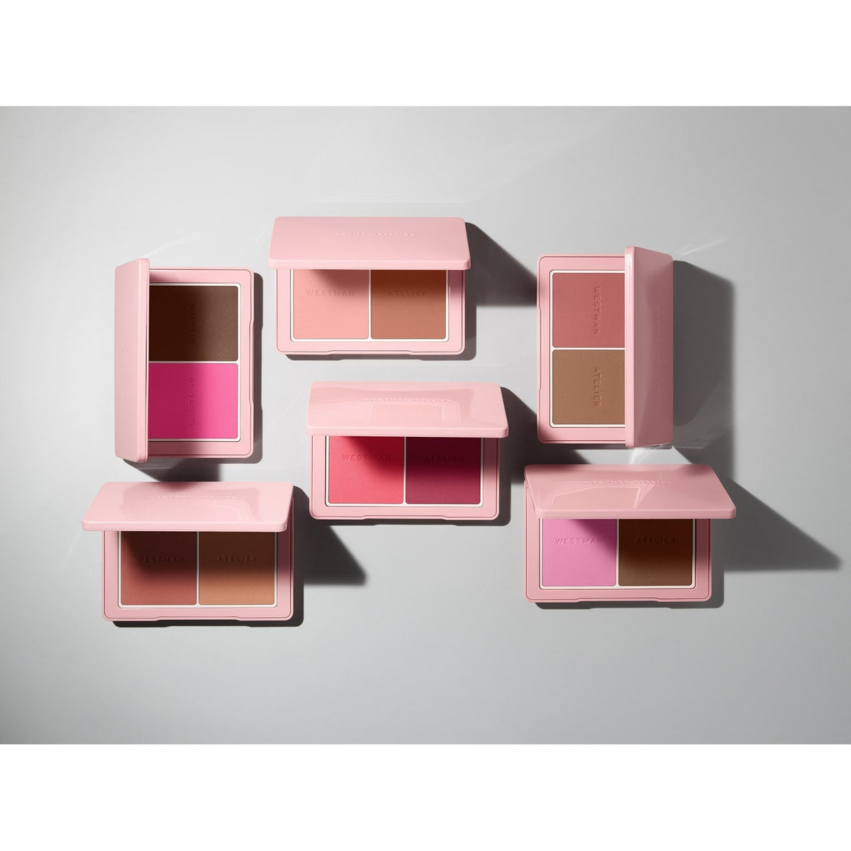 WESTMAN ATELIER - Baby Cheeks + Face Trace -Les Duos Powder- Poppet + Ganache (4,8 g)