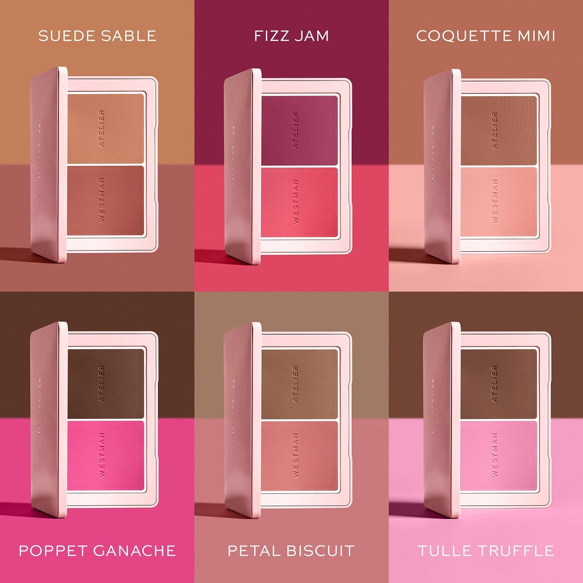 WESTMAN ATELIER - Baby Cheeks + Face Trace - Les Duos Powder-Tulle + Truffle (4,8 g)